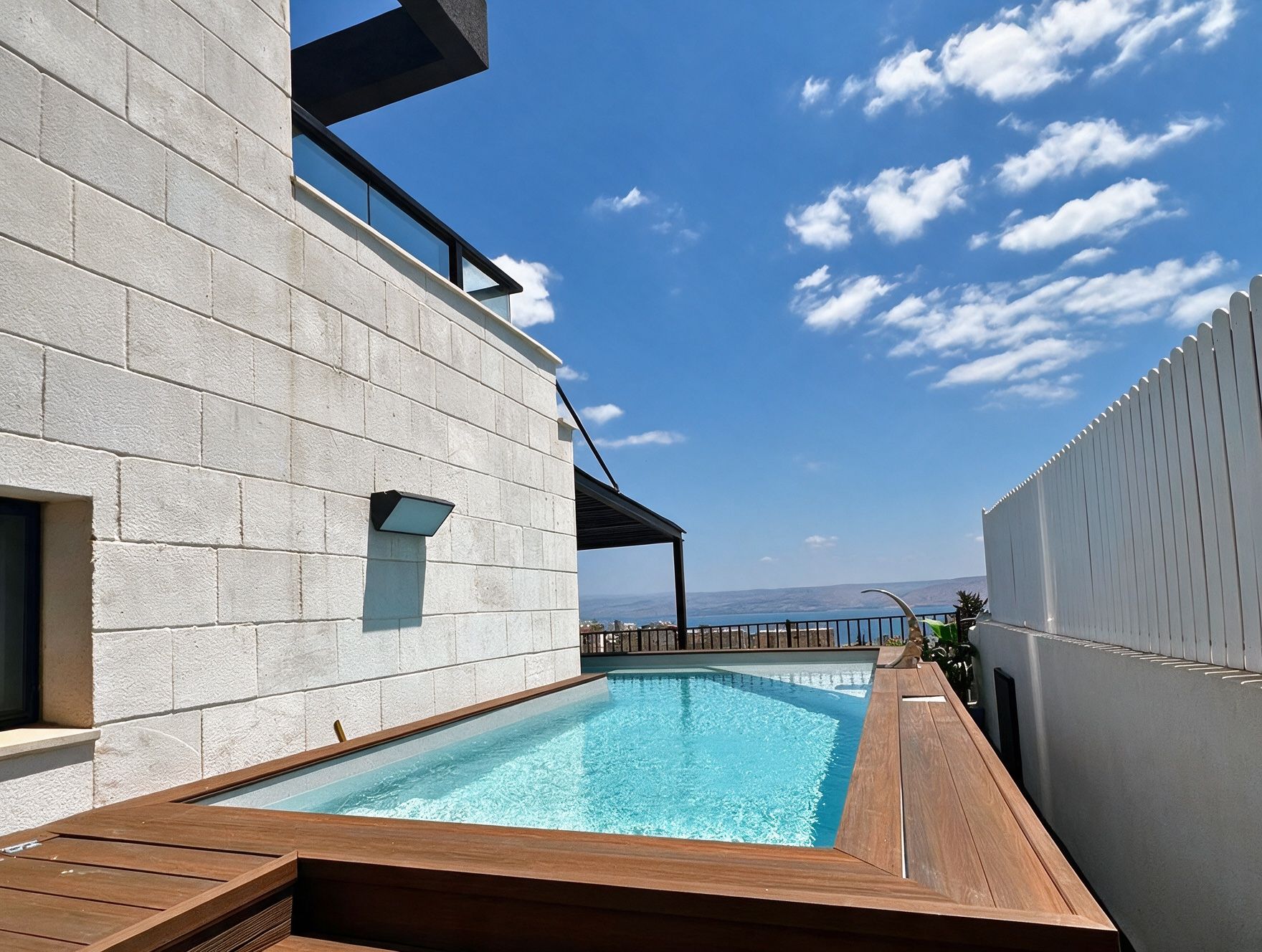 Appartement-jardin avec piscine et vue sur le lac à Tibériade — photo 1