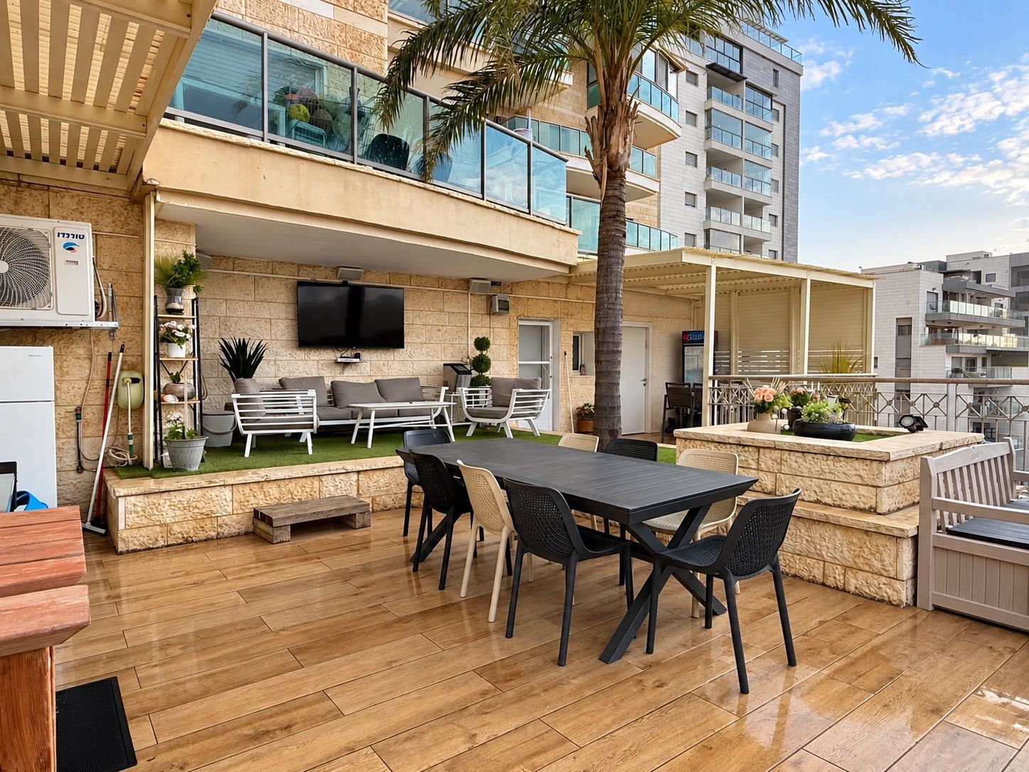 Renovated Garden Apartment with Lake View in Tiberias — photo 2