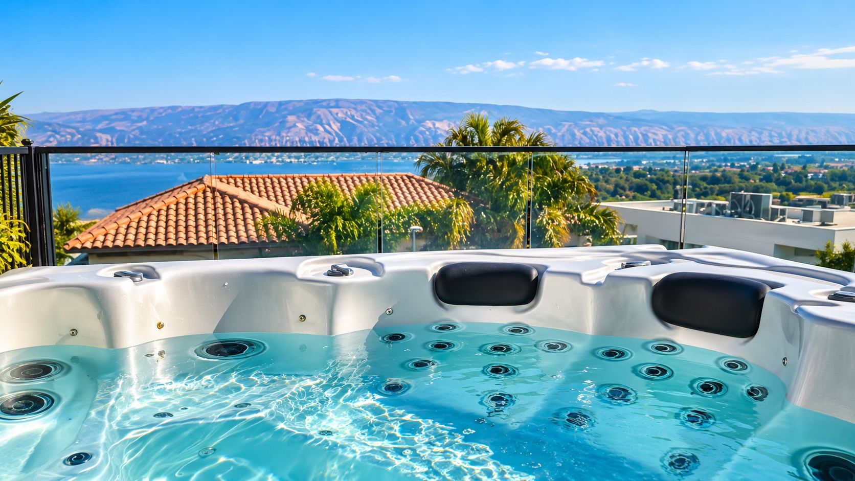Villa with Infinity Pool and Lake View in Moshava Kinneret — photo 2