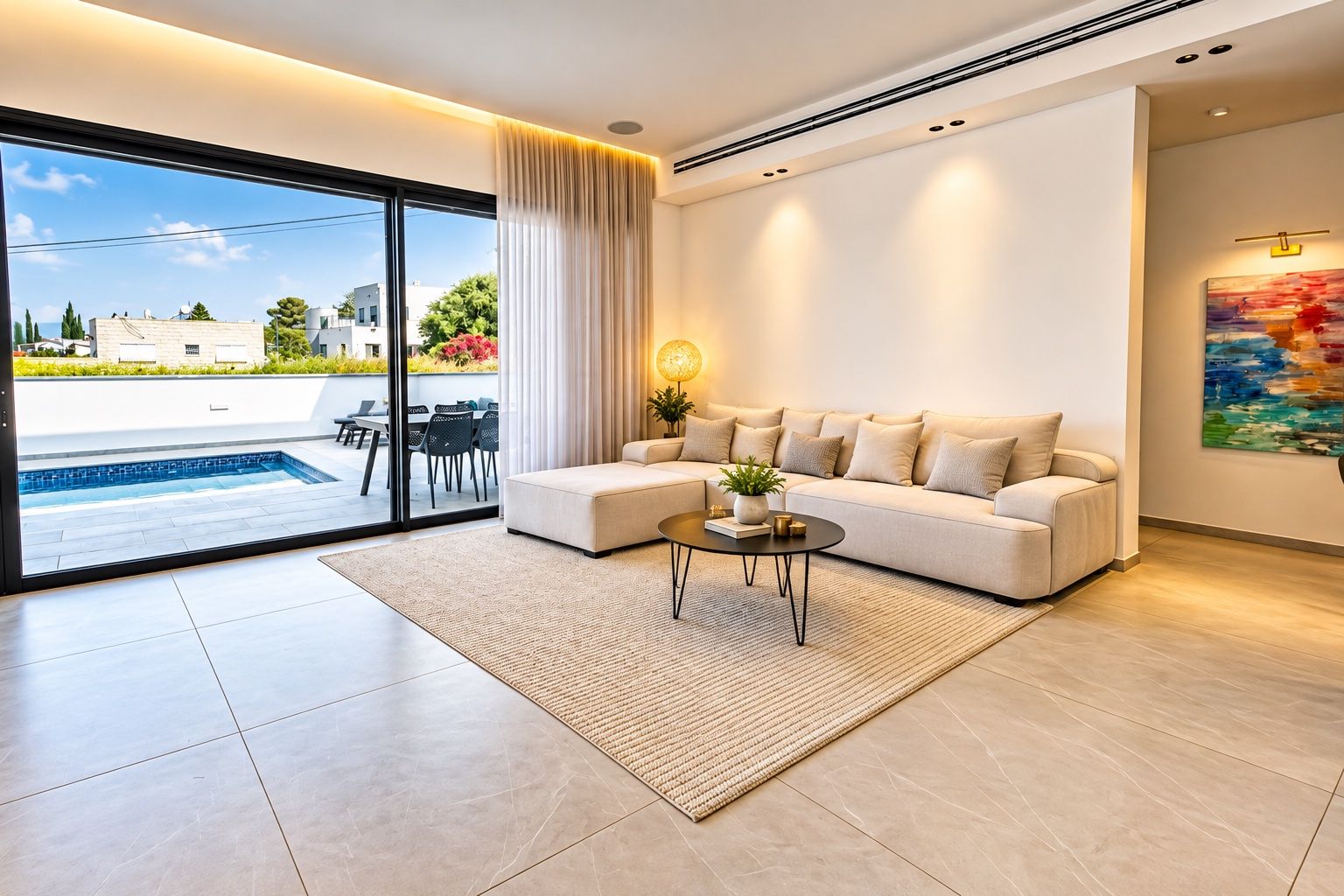 Villa de plain-pied avec piscine à Poria Illit — photo 4