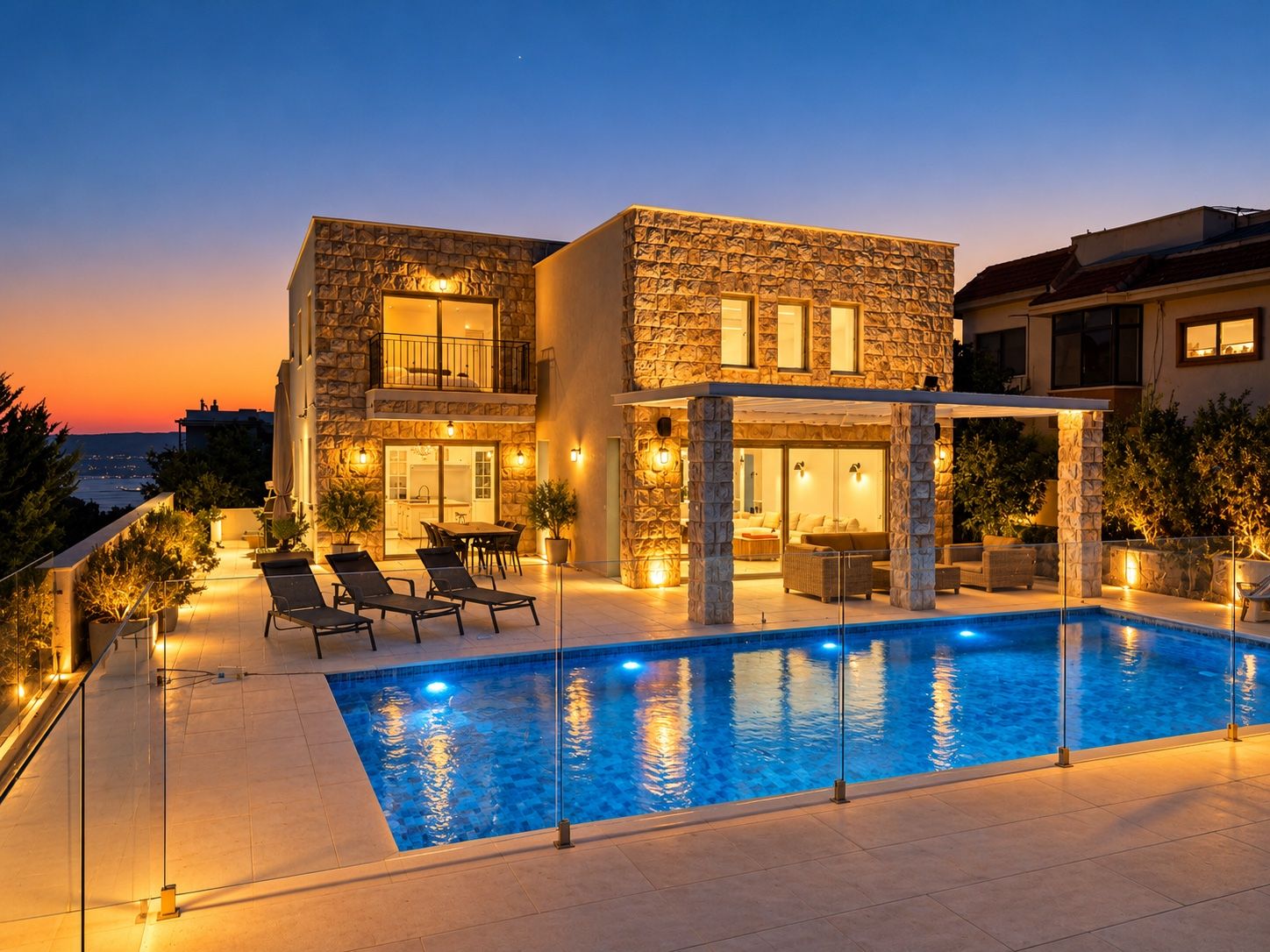 Villa sur trois niveaux avec piscine et vue sur le lac à Poria Illit — photo 4