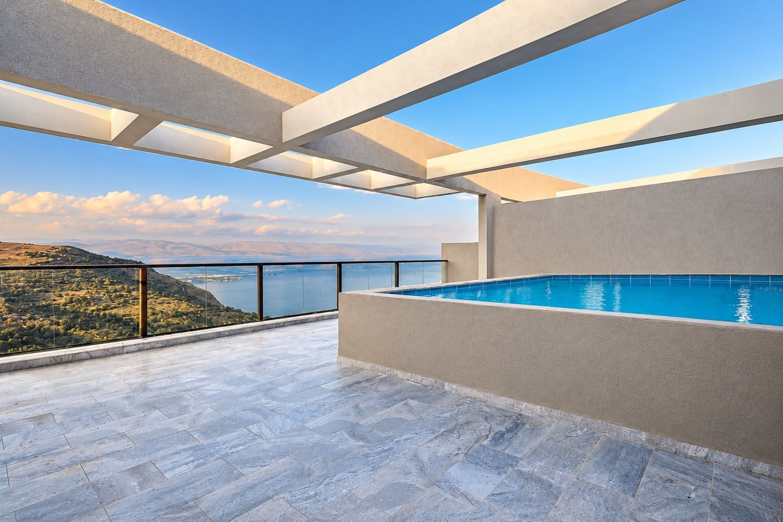 Triplex Penthouse with Pool and Lake View in Tiberias — photo 9