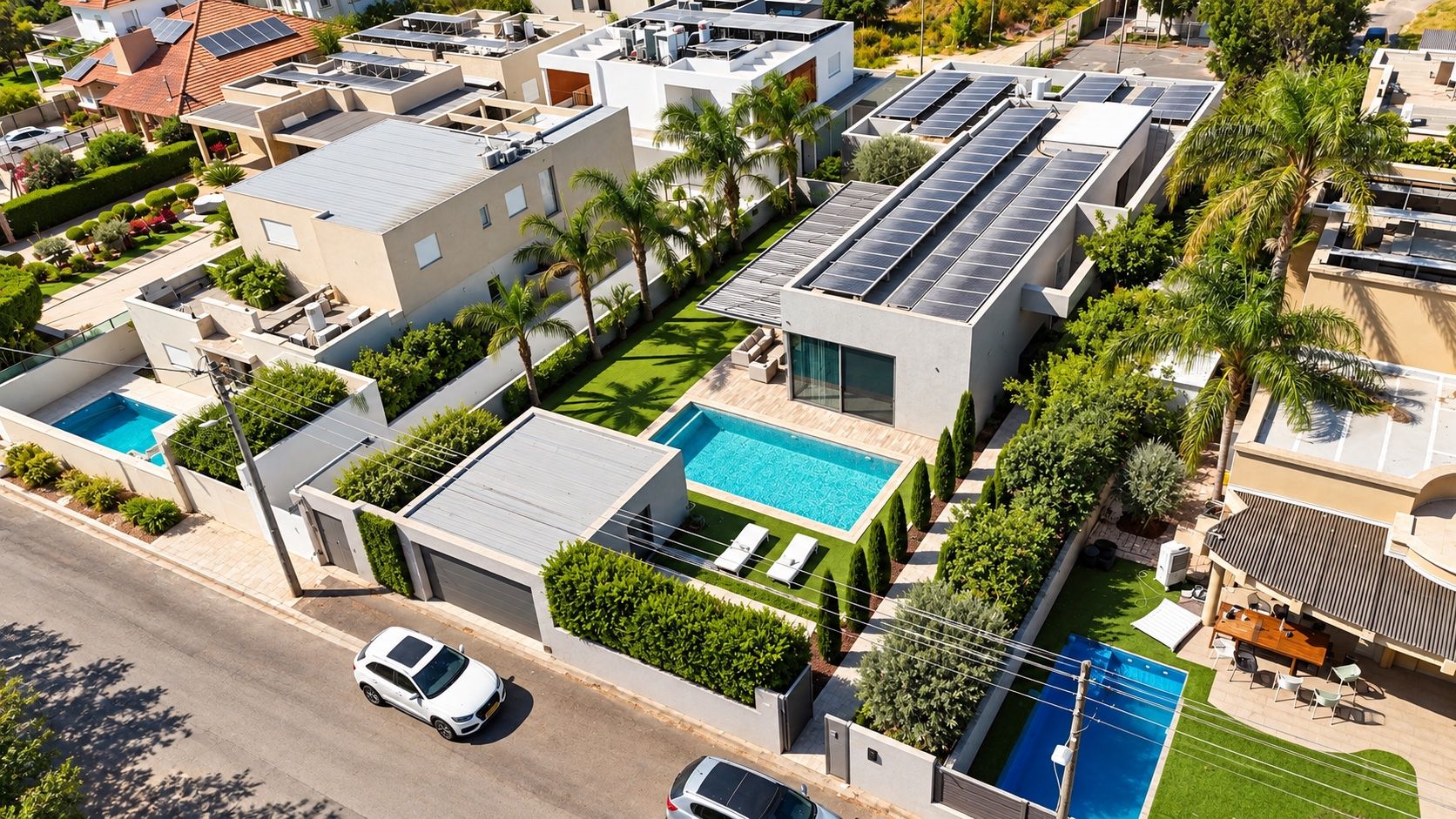 Villa de plain-pied sur 1 000 m² avec piscine à Poria Illit — photo 12