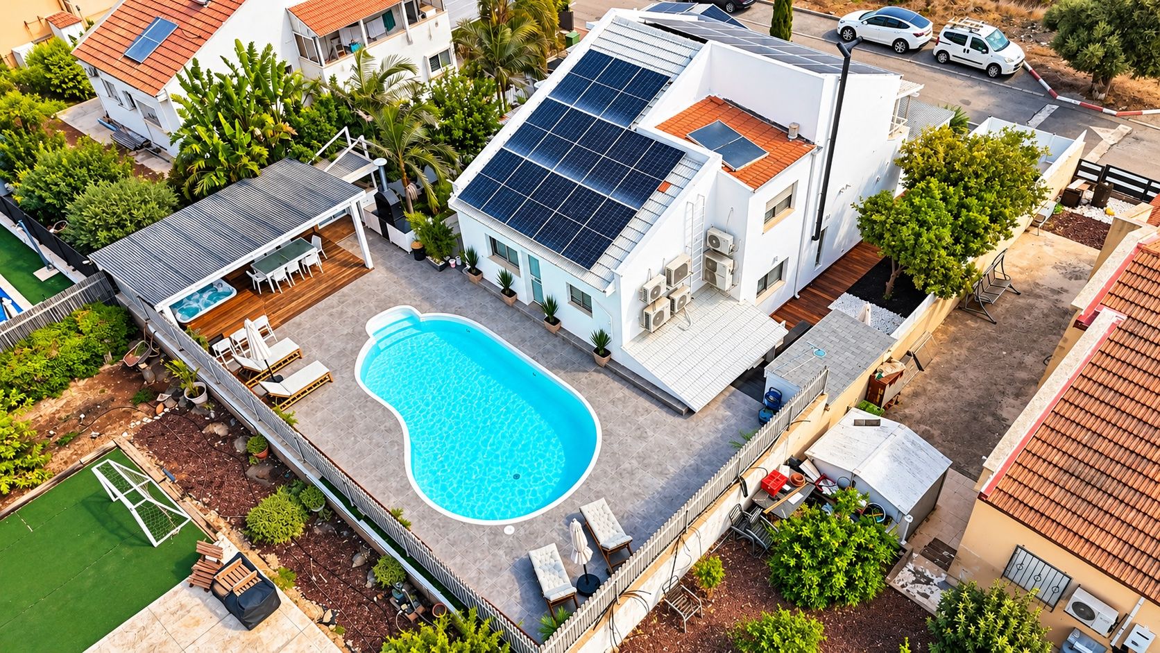 Villa avec piscine et deux suites d’hôtes à Givat Avni — photo 16